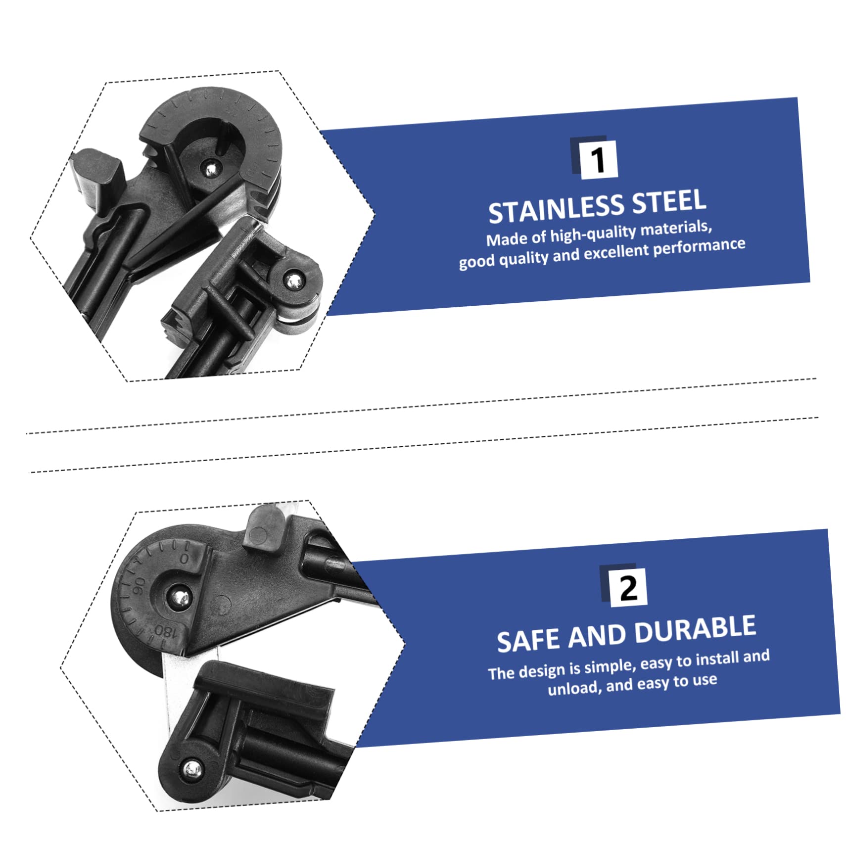 Operitacx 1pezzi Piegatubi Manuale per Tubi in Rame Utensile per Piegare Tubi in Alluminio e Acciaio Inossidabile Piegatubi Marcatura Calibrata per Curve Precise Lato Sinistro, Destro e Offs