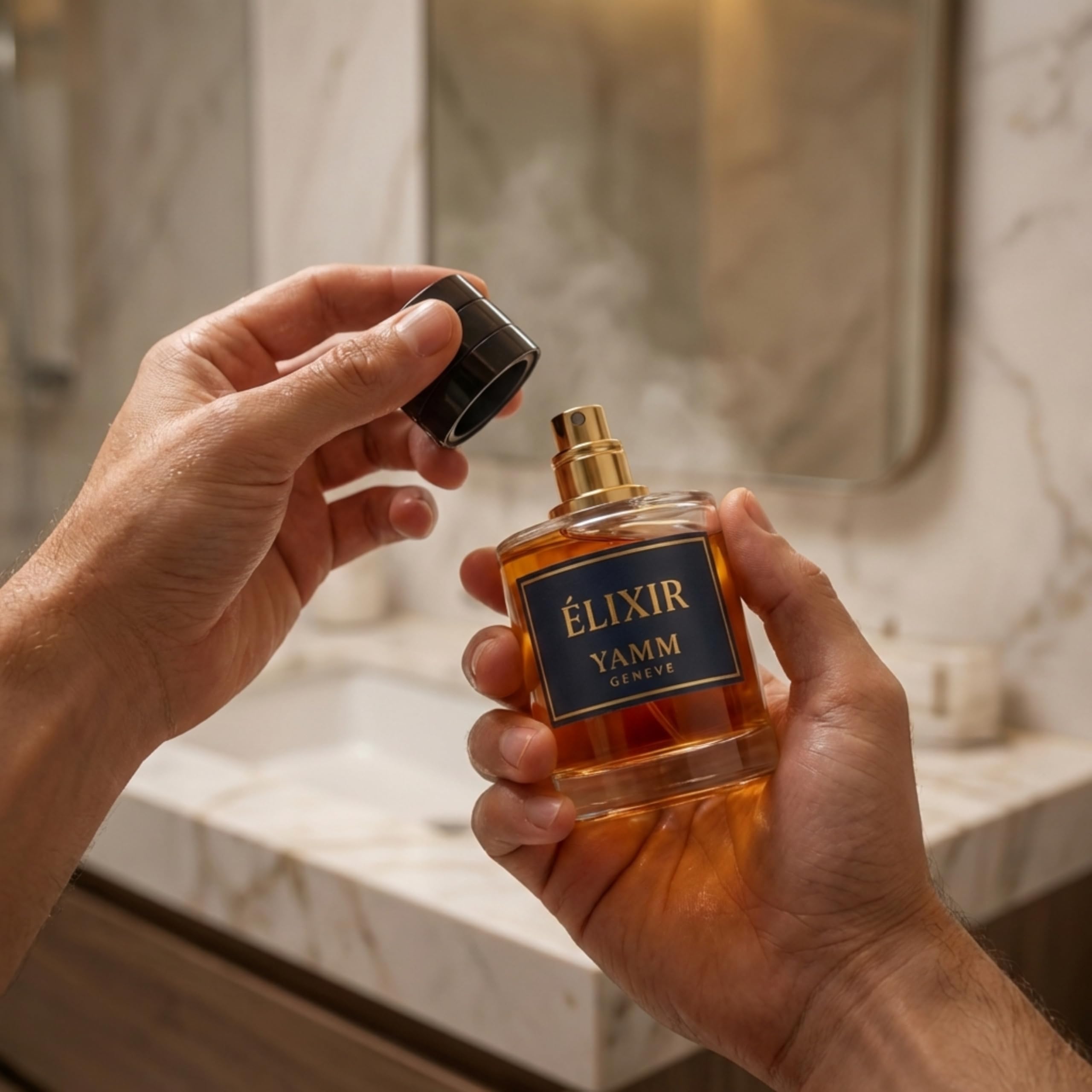 Élixir – Extrait de Parfum Mixte – Tubéreuse Rouge – 50 ml | Accord floral rouge, tendre et enveloppant, à la tenue durable, avec tubéreuse, poivre rose, jasmin, ylang-ylang et ambre.