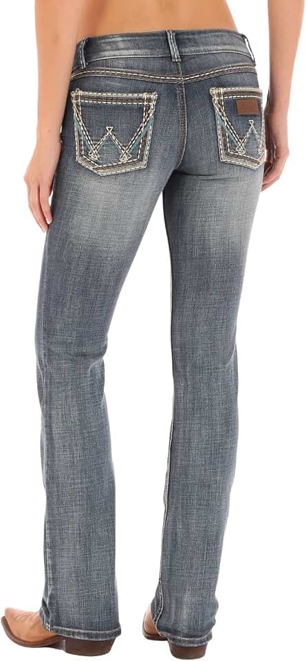 Wrangler Ladies Retro Sadie Boot Cut Jeans