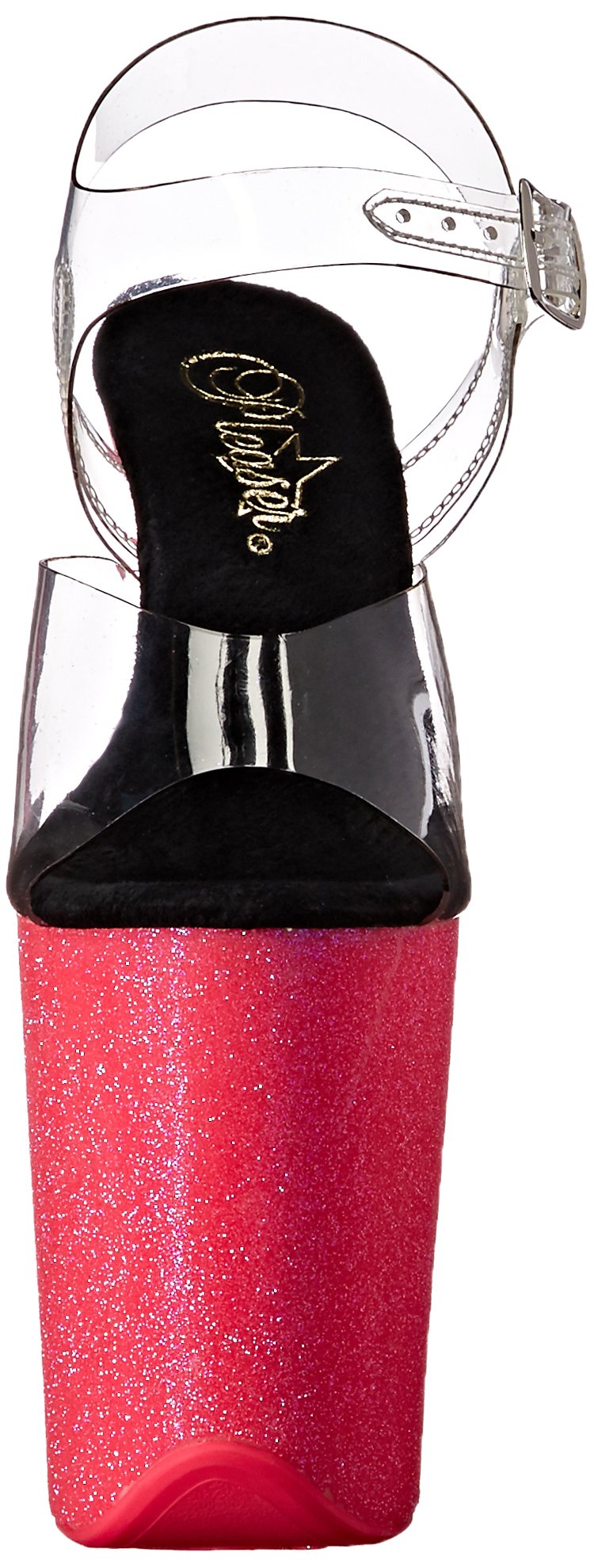 Pleaser Flamingo-808uvg, Sandalias Abiertas Mujer