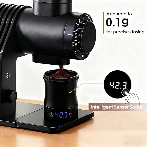 Miniatura 8 de Báscula de café digital con taza dosificadora 2 en 1, escala de café recargable USB-C de precisión de 0.00 oz, resistente al agua, IPX4, multiusos