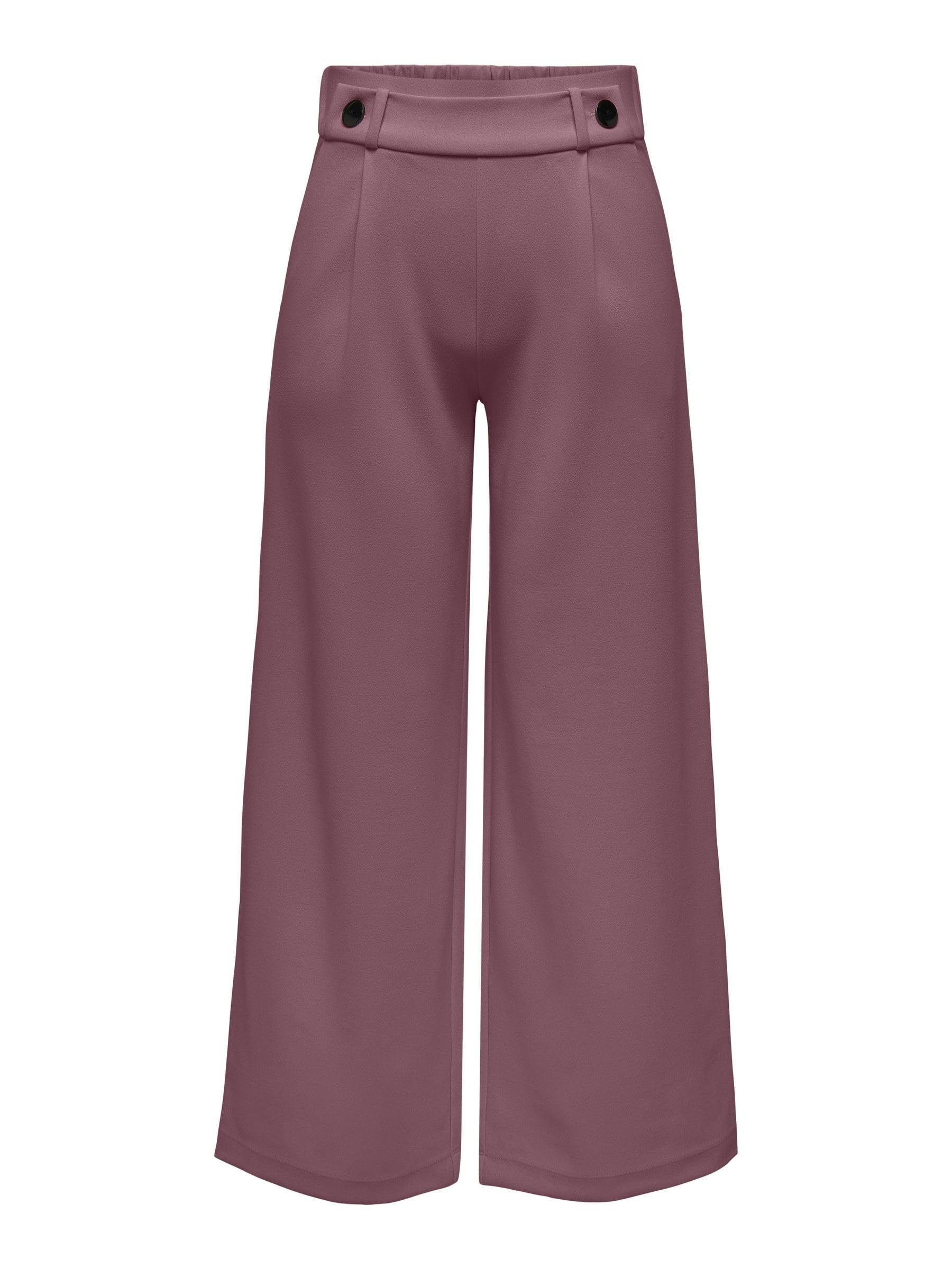 JdY Damen Marlene Hose Weit Geschnitten Schlupf Stoffhose GEGGO New Long Culotte Flare Pants