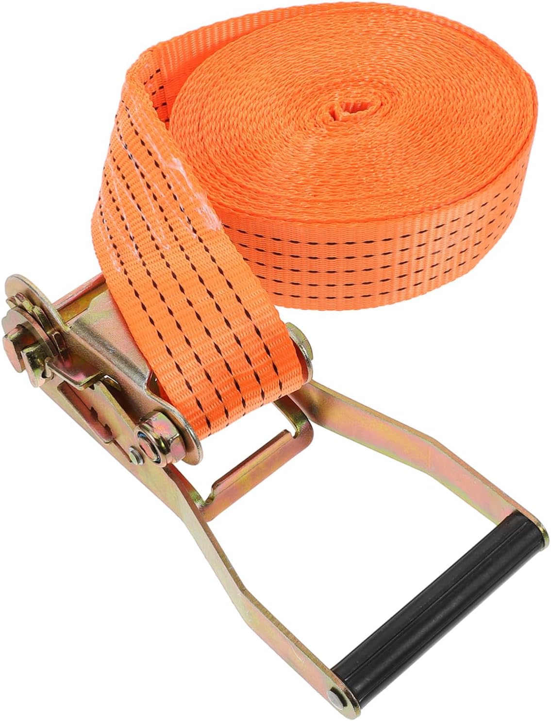 Mikinona Heavy Duty Ratchet Tie Down Straps Wide Cargo Straps for Trucks Cars Utvs Tension for Strength Visibility Storage Areas