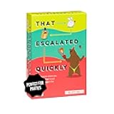That Escalated Quickly by Exploding Kittens, 2-8 Players - Ages 10+ - 15 Minutes to Play - Hilarious Cooperative Card Game for Family Game Night, Party, Adult and Teen