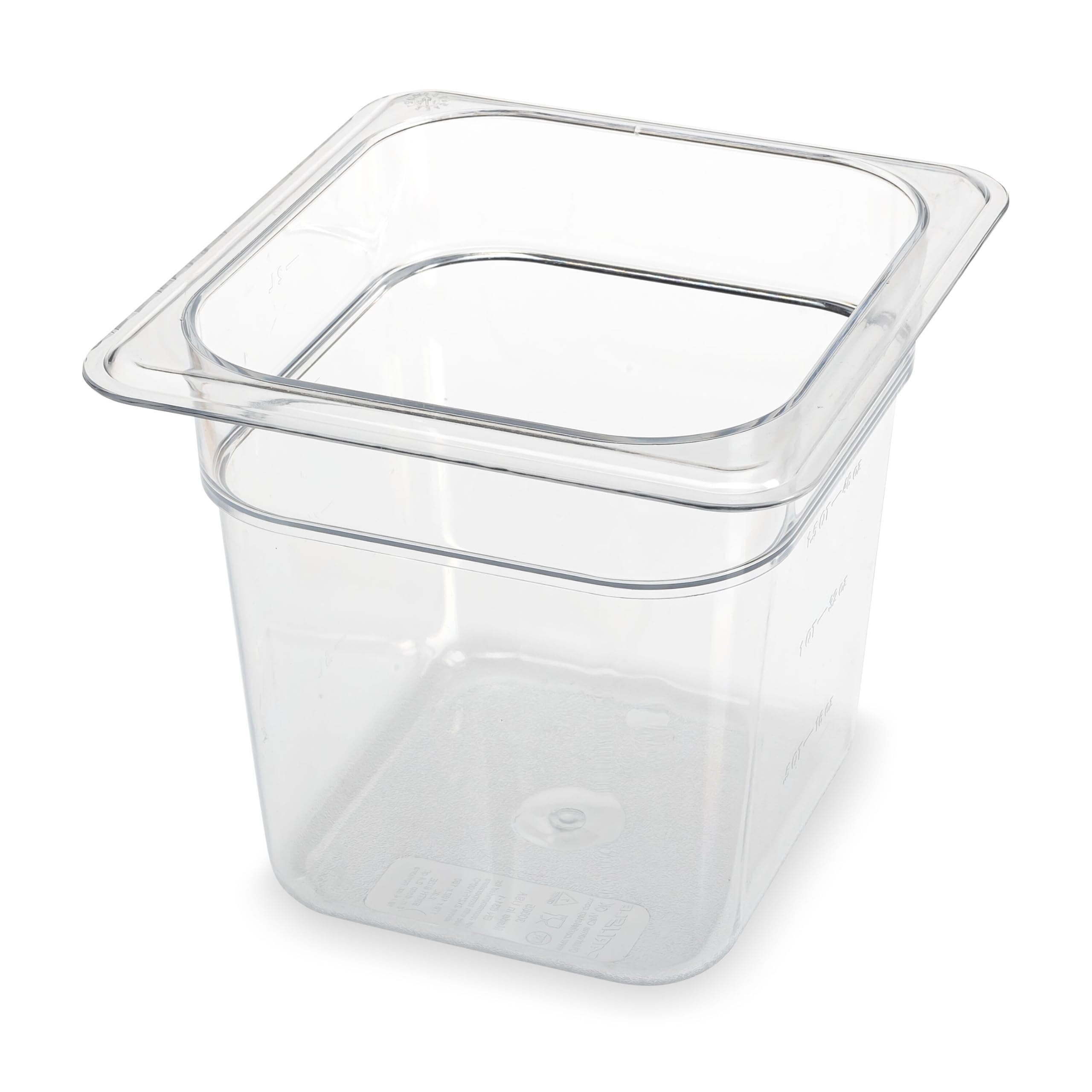 Utopía policarbonato Gastronorms, ca30685070, policarbonato 1/6gn Pan 15 cm de profundidad claro (caja de 6)