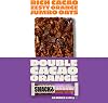 SNACK'd Double Cacao & Orange Oat Bar 16 x 42g | Rich Cacao | Zesty Orange | Jumbo Oats | Deliciously Chewy | Natural | High Fibre | Gluten Free | Vegan | Kosher | Halal