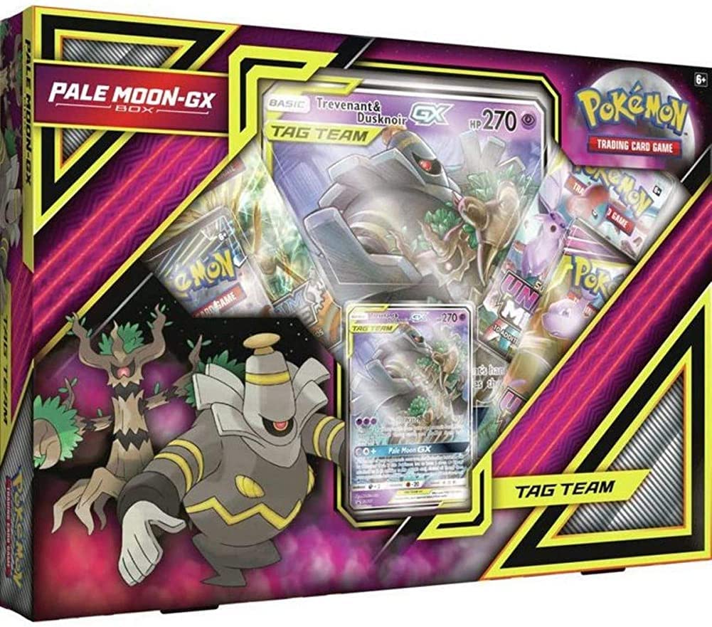 Pokemon TCG: Pale Moon-Gx Tag Team Box