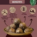 Maa Mitahara Post Pregnancy 1kg – Ajwain Snack for New Mothers | Traditional Energy & Immunity Boost with Dry Fruits & Herbs (1kg, Ajwain Laddu) gallery image