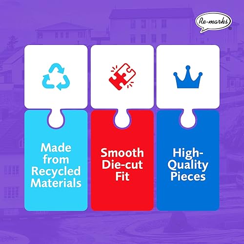 Vista 20 de Re-marks Irlanda, rompecabezas de campo, rompecabezas de 500 piezas para todas las edades