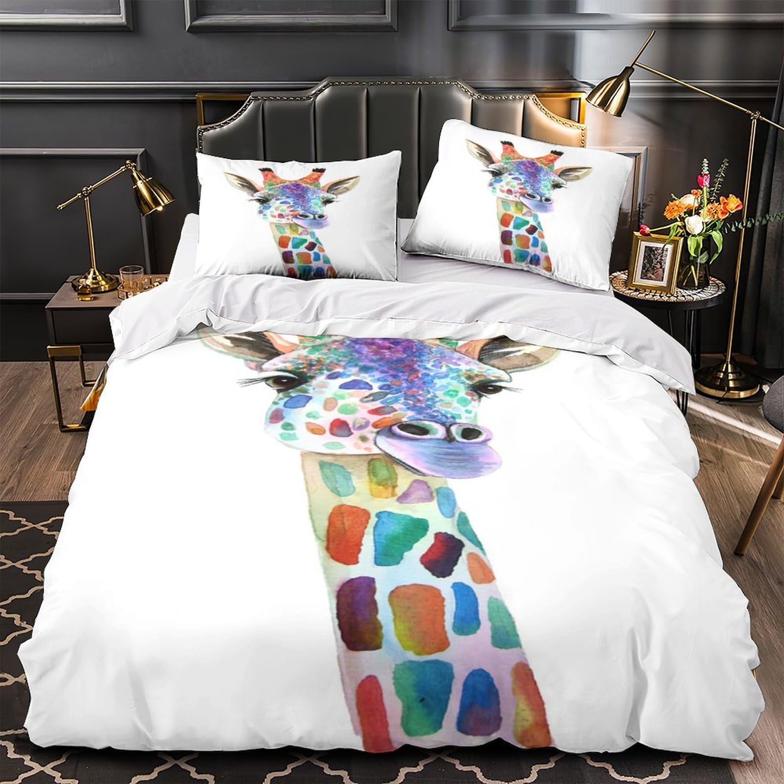 Housse de couette pain d'épice pour une chambre d'enfant cocooning