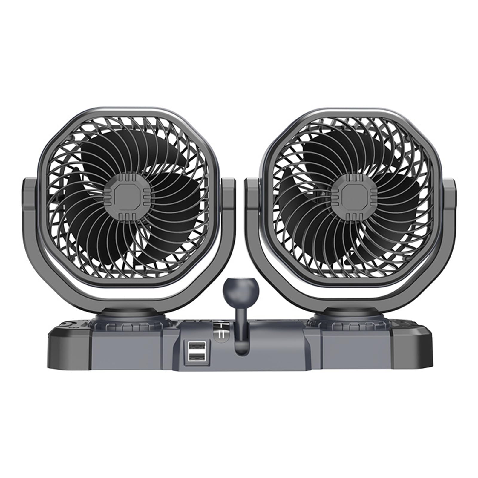 Generisch Ventilateur en ABS léger et peu encombrant avec double modèle USB
