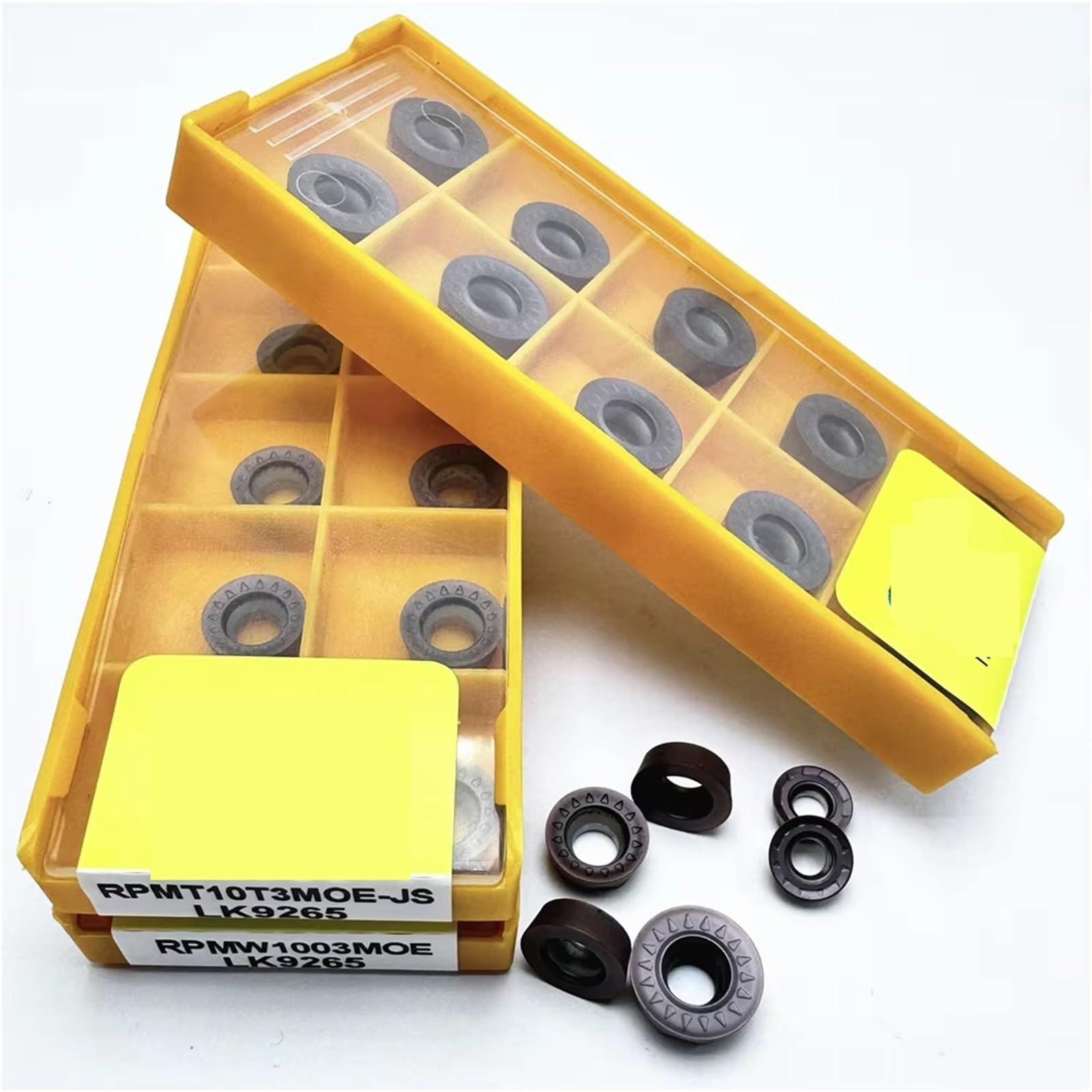 Utensili Da Taglio Per Tornio CNC Con Inserto In Metallo Duro Per Fresatura(10PCS RPMT1606 LK9265)