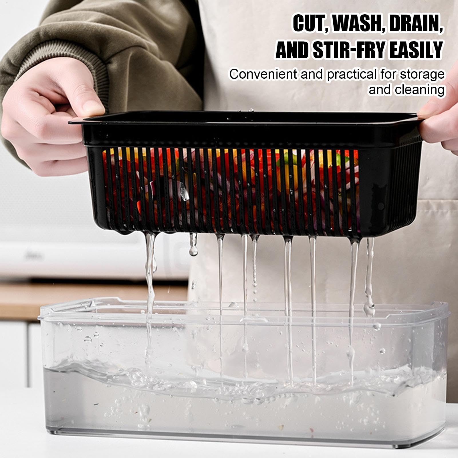 Tritatutto per verdure da cucina, tagliaverdure manuale, tritatutto per