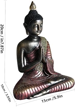 Buddha Statue for Meditation Decor,Spiritual Zen Decor,Buddha Figurine for Home Decor,Buddha Statue for Zen ,Yoga Spiritual,Room Art Decoration