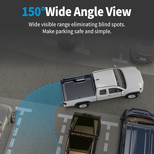 Miniatura 4 de EWAY Manija de la puerta trasera de la cámara de retrovisión trasera para Ford F150 2004-2014Super Duty F250F350F450F550 2008-2014 Explorer Sport