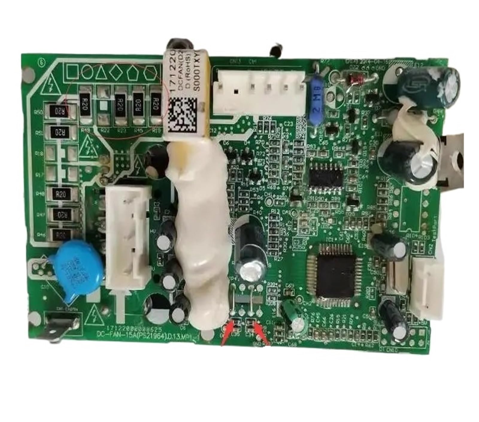 Płyta napędowa wentylatora moduł silnika DC 17122000008625 17122000008635 DC-Fan-15A (PS21964) (C Board)