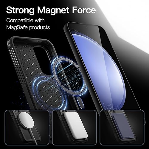 Miniatura 5 de JETech Funda para Samsung Galaxy S23 FE de 6.4 pulgadas, compatible con accesorios MagSafe, protección resistente de doble capa a prueba de golpes