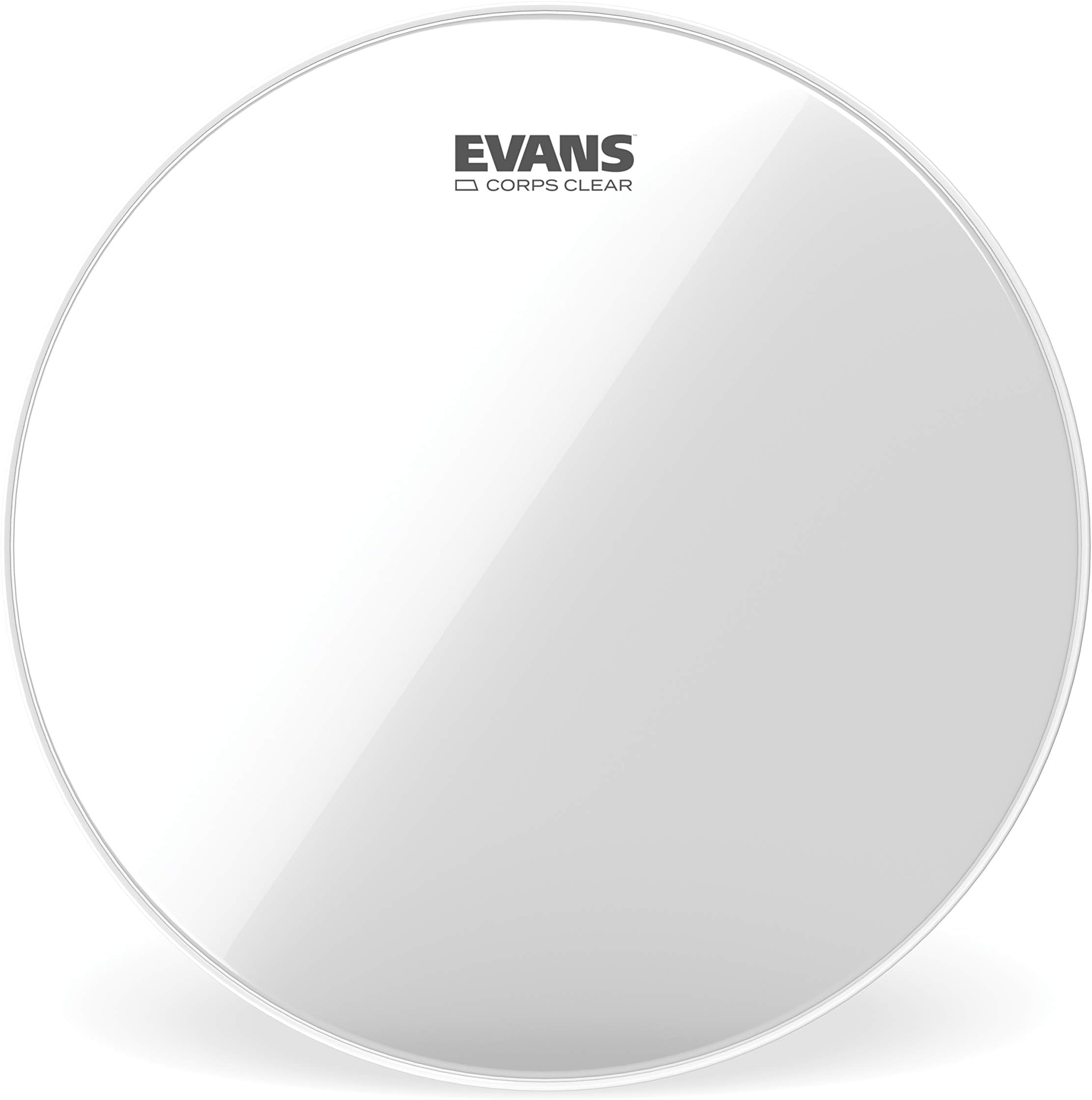 Evans Corps Clear Marching Tenor Drum Head, 10 Inch, TT10CC