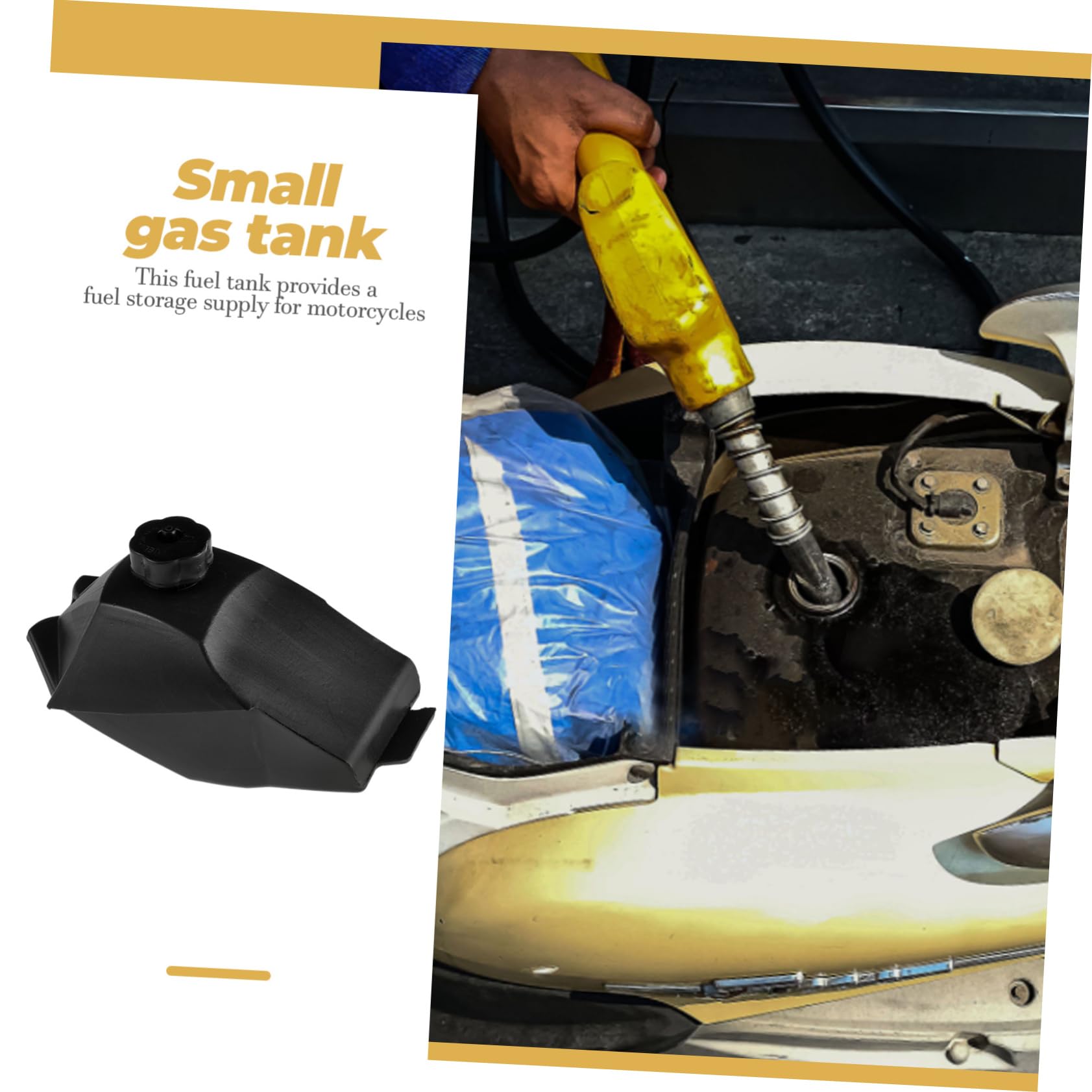 Alipis 4 Unidades De Tanques De Aceite Minibotellas Portátiles Para Almacenamiento De Aceite Para Motocicletas Atv Latas De Gasolina Botes Contenedores De Gasolina Tanques De