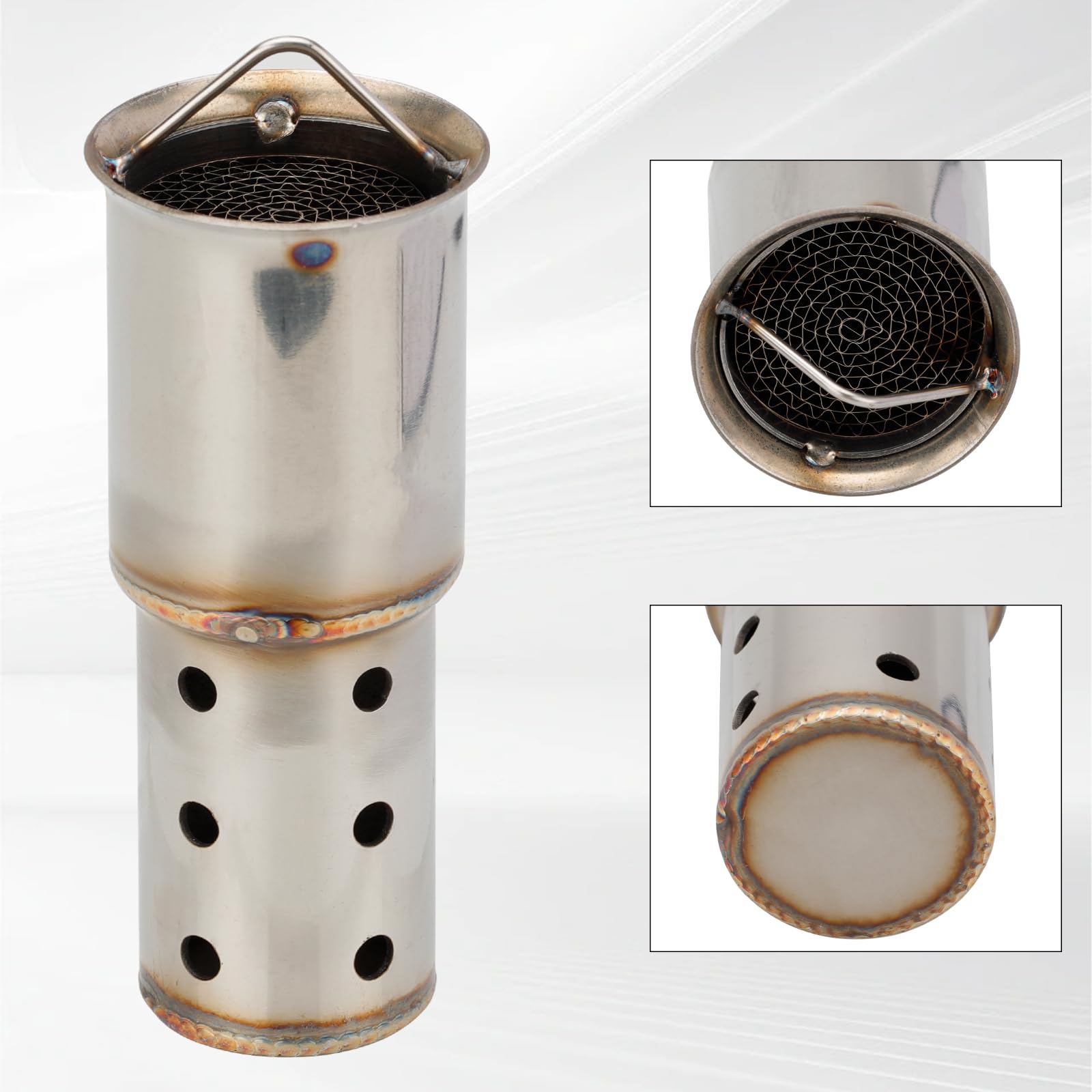 51mm Motorcycle Exhaust Muffler Pipe Removable Baffle Insert DB Killer 4 thumbnail image