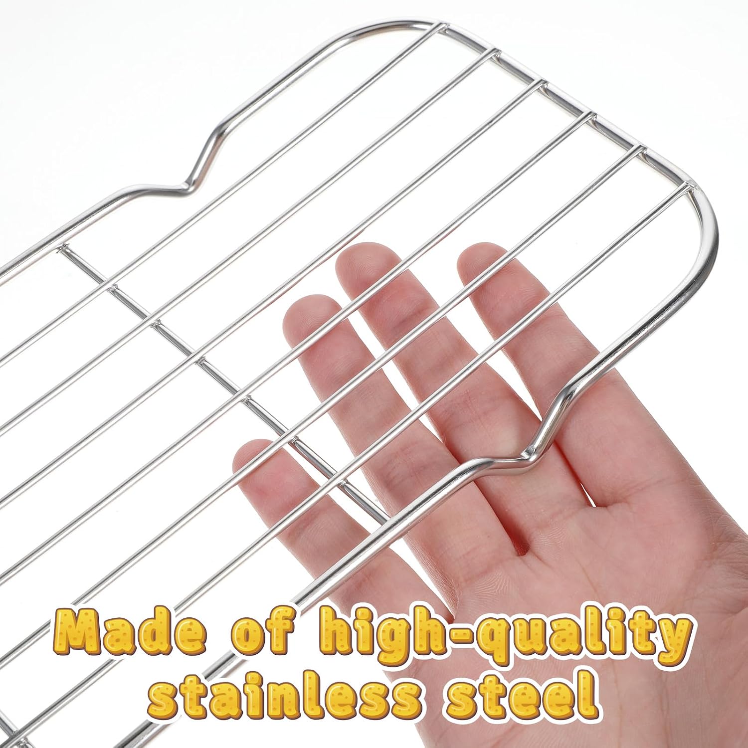 Cooking Wire Rack 10.71× 4.45 Inch Stainless Steel Wire Rack for Cooking