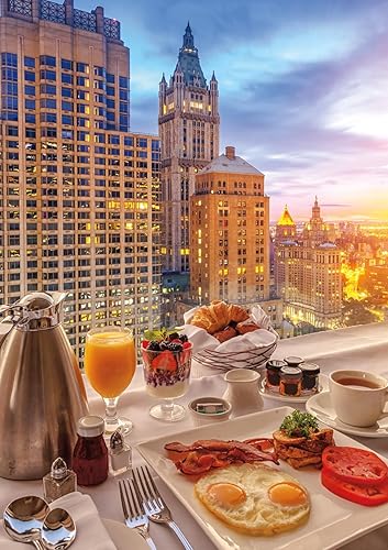 Miniatura 1 de Buffalo Games - Oro - Brunch de Nueva York - Rompecabezas de 500 piezas para adultos rompecabezas desafiante perfecto para noches de juego - 500