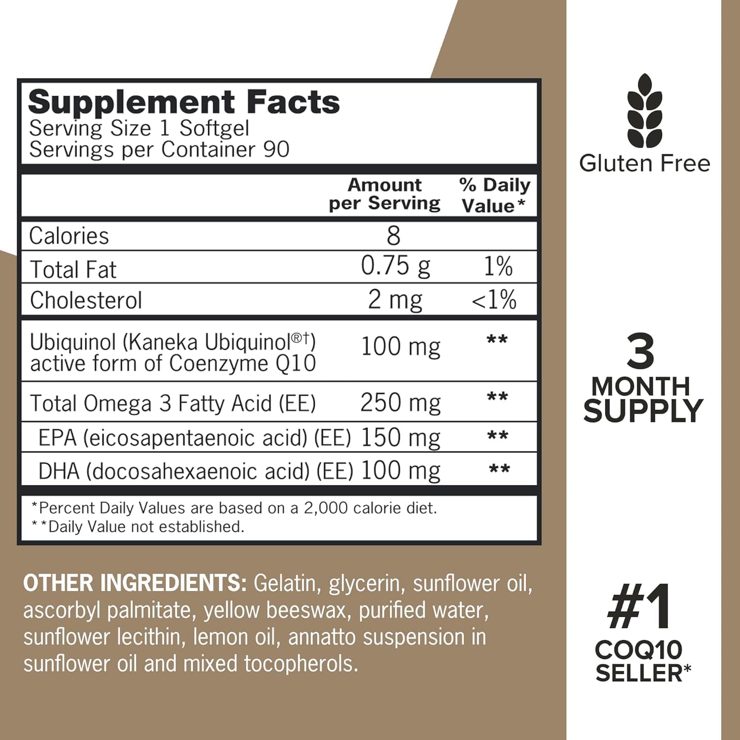 Qunol CoQ10 & Turmeric: Plus Ubiquinol CoQ10, 90 Softgels & Turmeric Curcumin, 2400mg, 105 Capsules