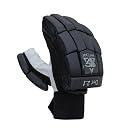 WHITEDOT Sports Albatross Cricket Batting Gloves||Suitable for Mens|Adult|Large Left Hand||Black, Leather gallery image