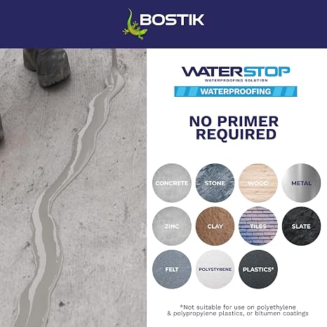 Bostik Waterstop Flexicoat Grey - 6kg