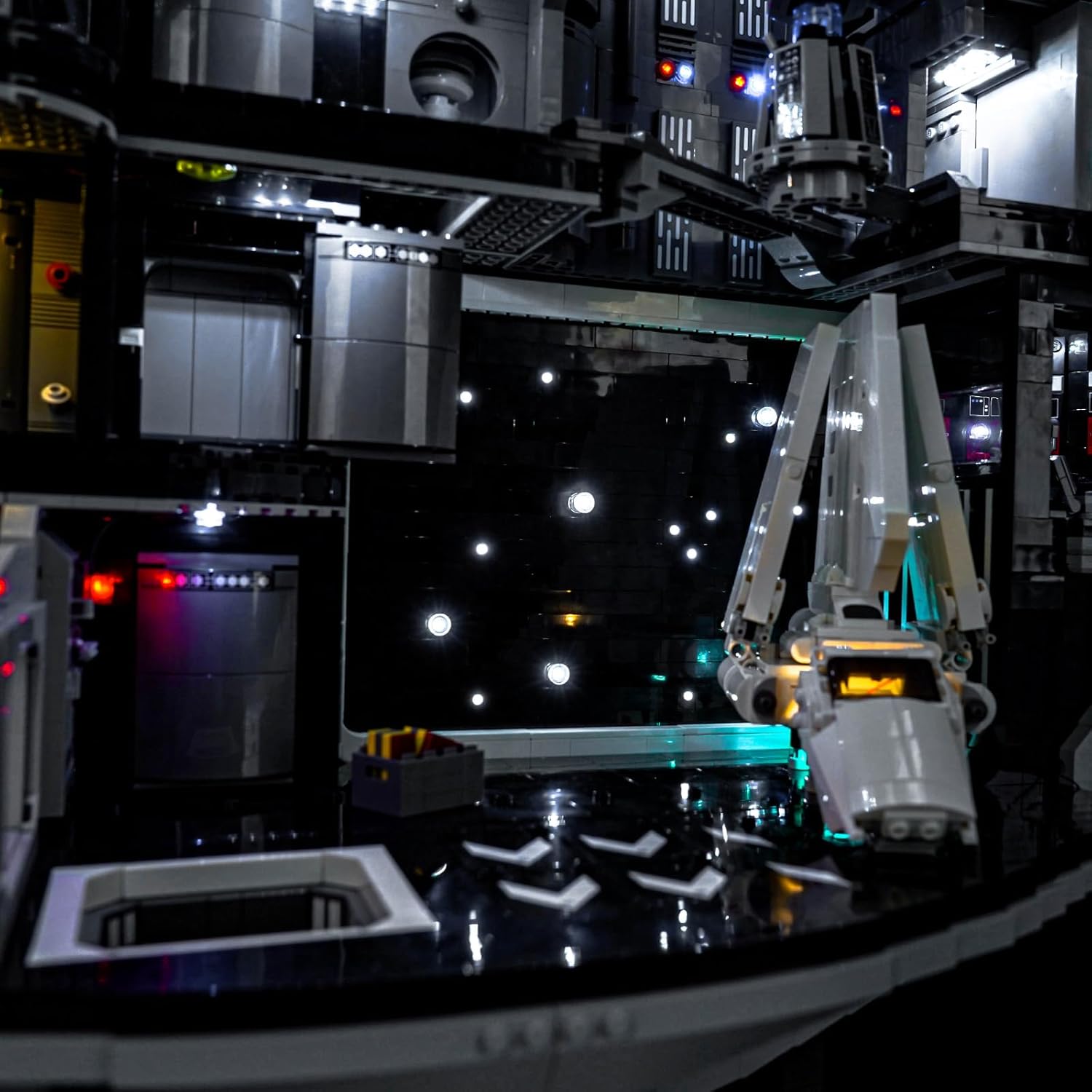 LED Lighting Compatible with Lego Death Star 75419 - JUST Lights,Light Kit Compatible with Lego 75419 Death Star,NOT Included The Model