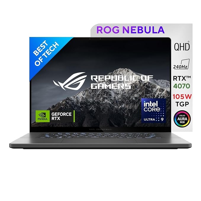 ASUS ROG Zephyrus G16 OLED Intel Core Ultra 9 RTX 4070