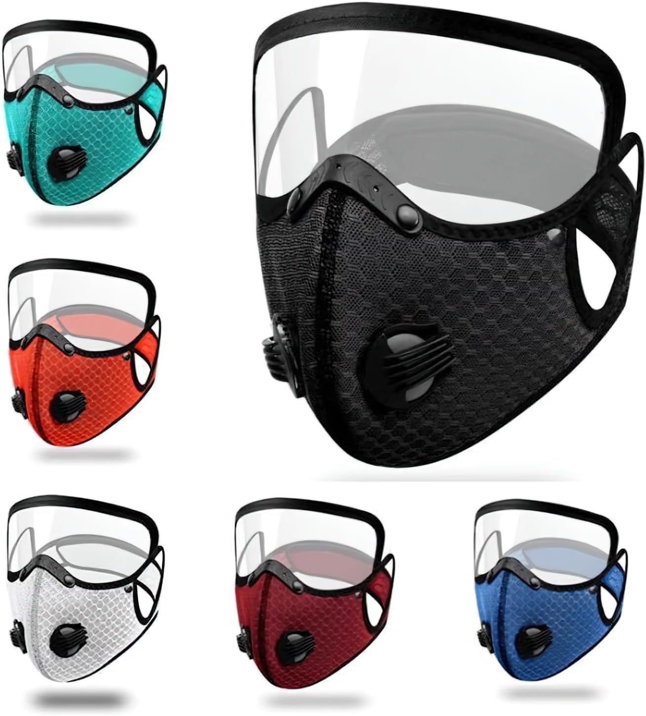 Detachable Protective Goggles Riding mask, Windproof, dustproof, and Anti Droplet, All Season Universal Sports mask