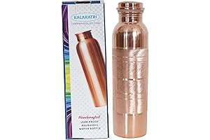 Premium Copper Water Bottle for Health and Wellness