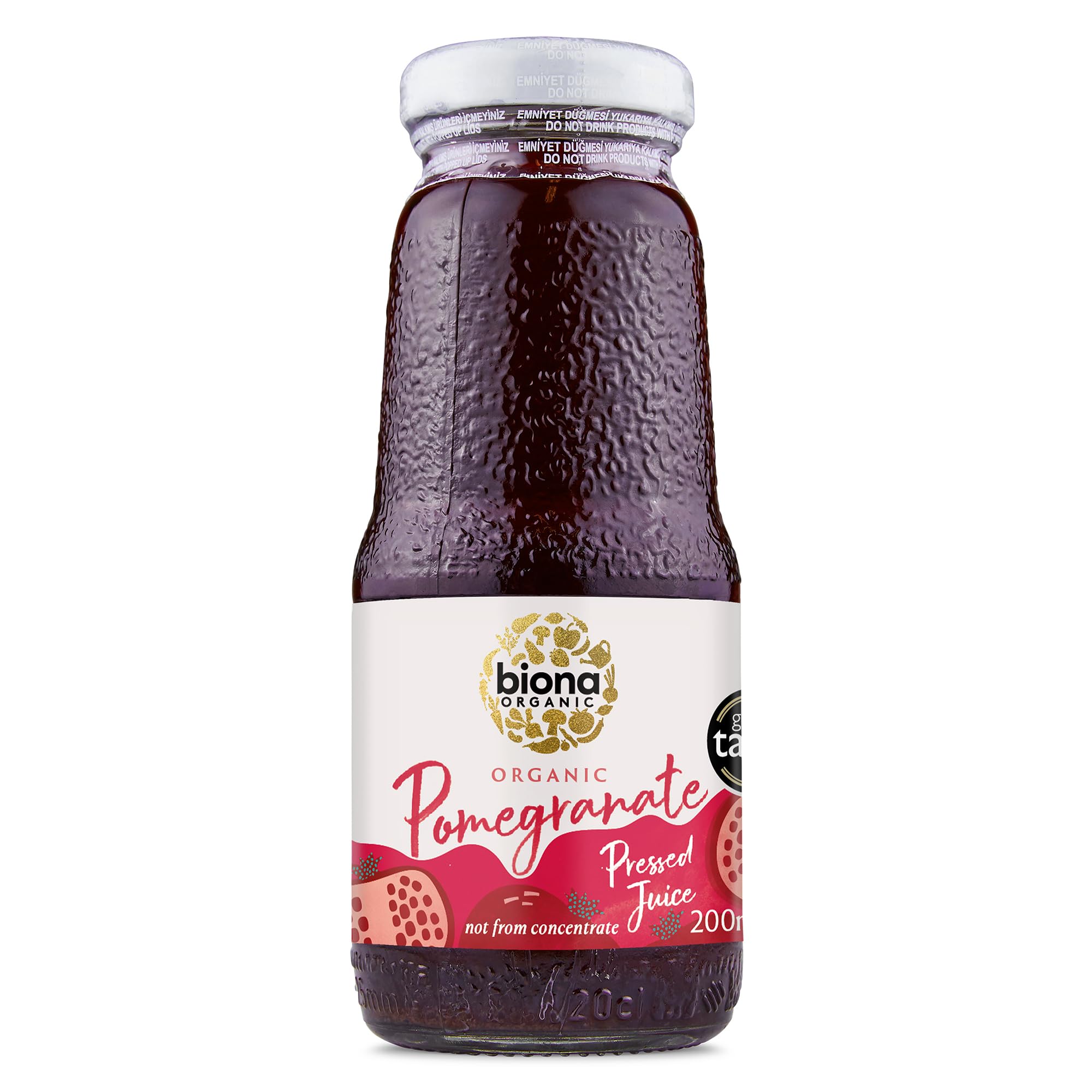 Organic Pomegranate Juice, 200ml