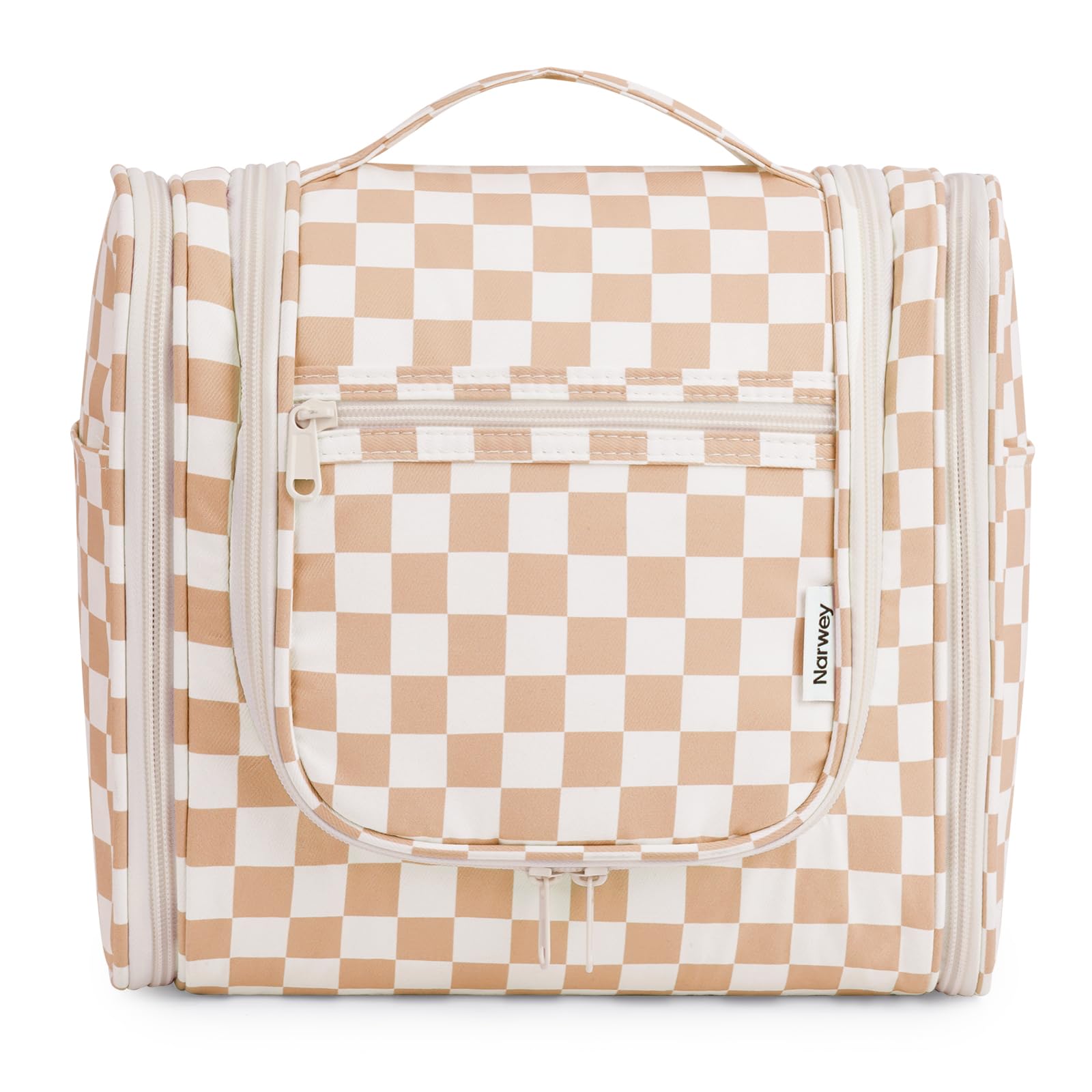 Narwey Neceser Mujer Bolsa de Aseo Colgante, Organizador de Maquillaje Neceser Viaje para Hombre y Mujer Accesorios de Viaje (moradoe(Grande)) — view 26