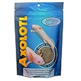 Invert Aquatics Soft Pellets for Axolotls - Moist Sinking Diet for Axolotl, Newts, Salamanders & Other Small Amphibians (9 oz (255g))