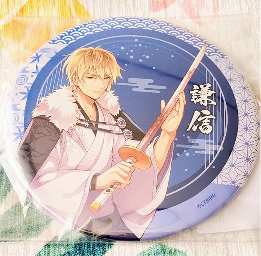 Amazon イケメン戦国 6周年記念 上杉謙信 デカンバッチ スチルコレクションver Big缶バッジ アイドル 芸能人グッズ 通販