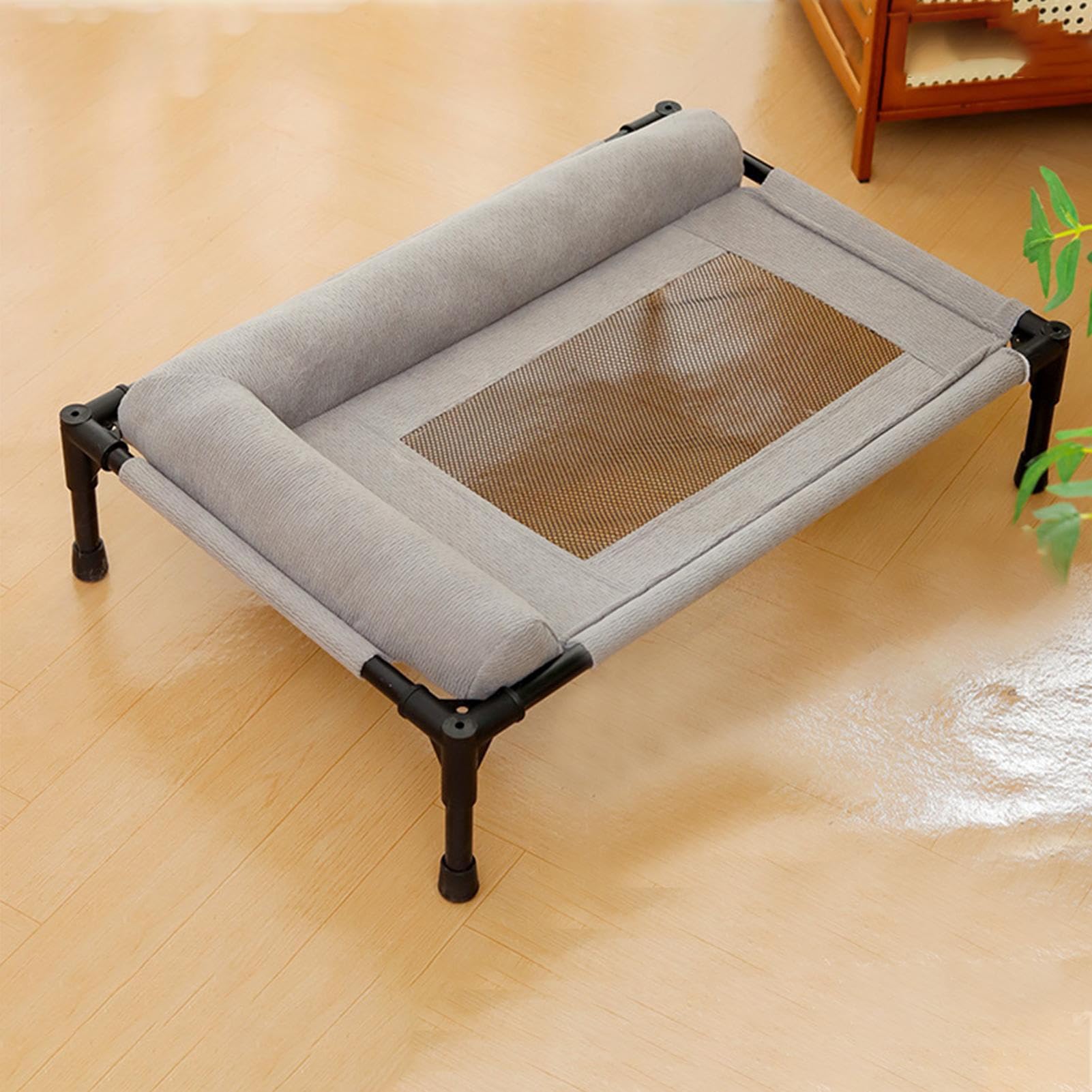 Cama Elevada para Perros Cama Refrescante Transpirable Exterior para | Accesorios Para Mascotas Para Dormir, Jugar Y Descansar En Casa, Coche, Jardín O Exterior En Verano Caluroso