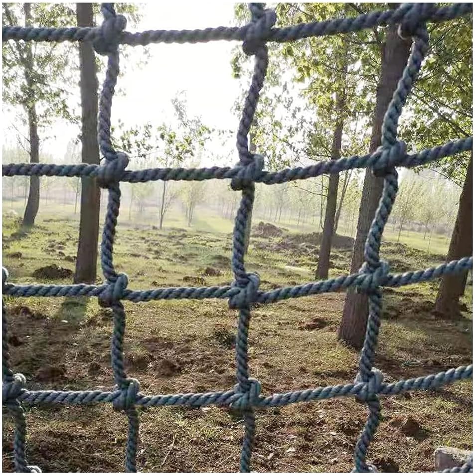 Kids Climbing Cargo Net - Outdoor Safety Net for Climbing Frames & Rope Ladders, 2.5m x 2.5m Protective Play Equipment for Yards & Gardens, Fun & Secure Children's Climbing Gear