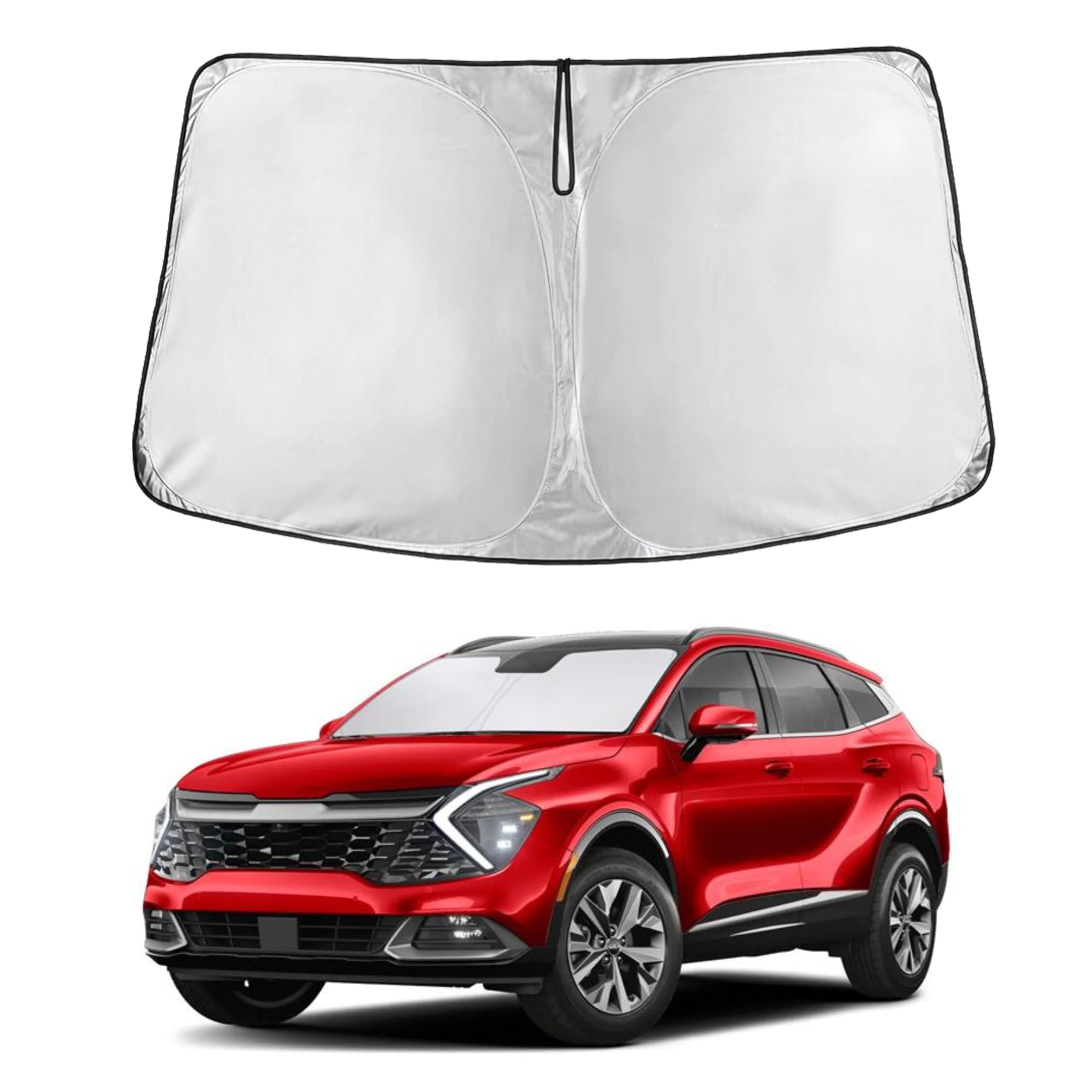 EcoNour Windshield Sunshade Compatible for Kia Sportage 2018-2020 2021 2022