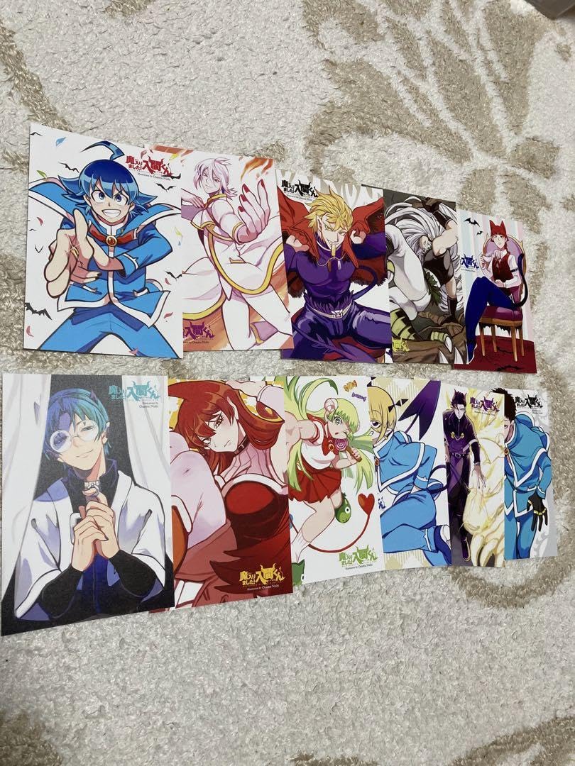 魔入りました！入間くん TSUTAYA イラストカード 全11種 ポストカード 魔入りました 入間くん TSUTAYA 限定 イラストカード 11種セット