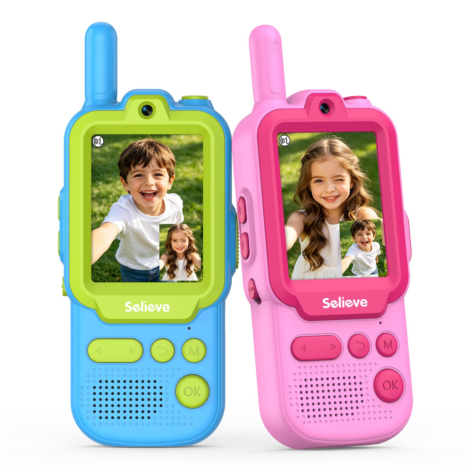 Selieve Toys for 3-12 Year Old Boys Girls, Easter Basket Stuffers, Walkie Talkies for Kids 22 Channels 2 Way Radio Toy with Backlit LCD Flashlight, 3 Miles Range for Outside, Camping, Hiking — Amazon image 8