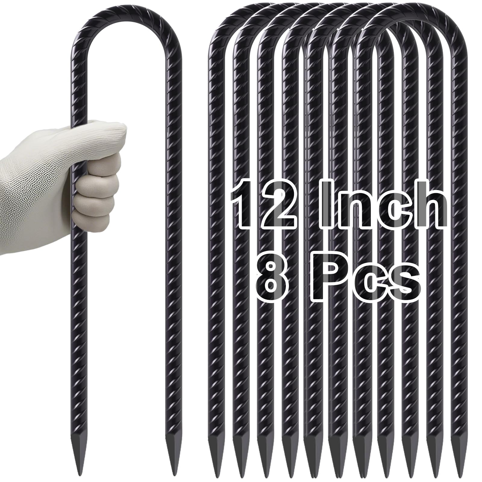 VVOKGO Trampoline Stakes 12 Inches Anchors