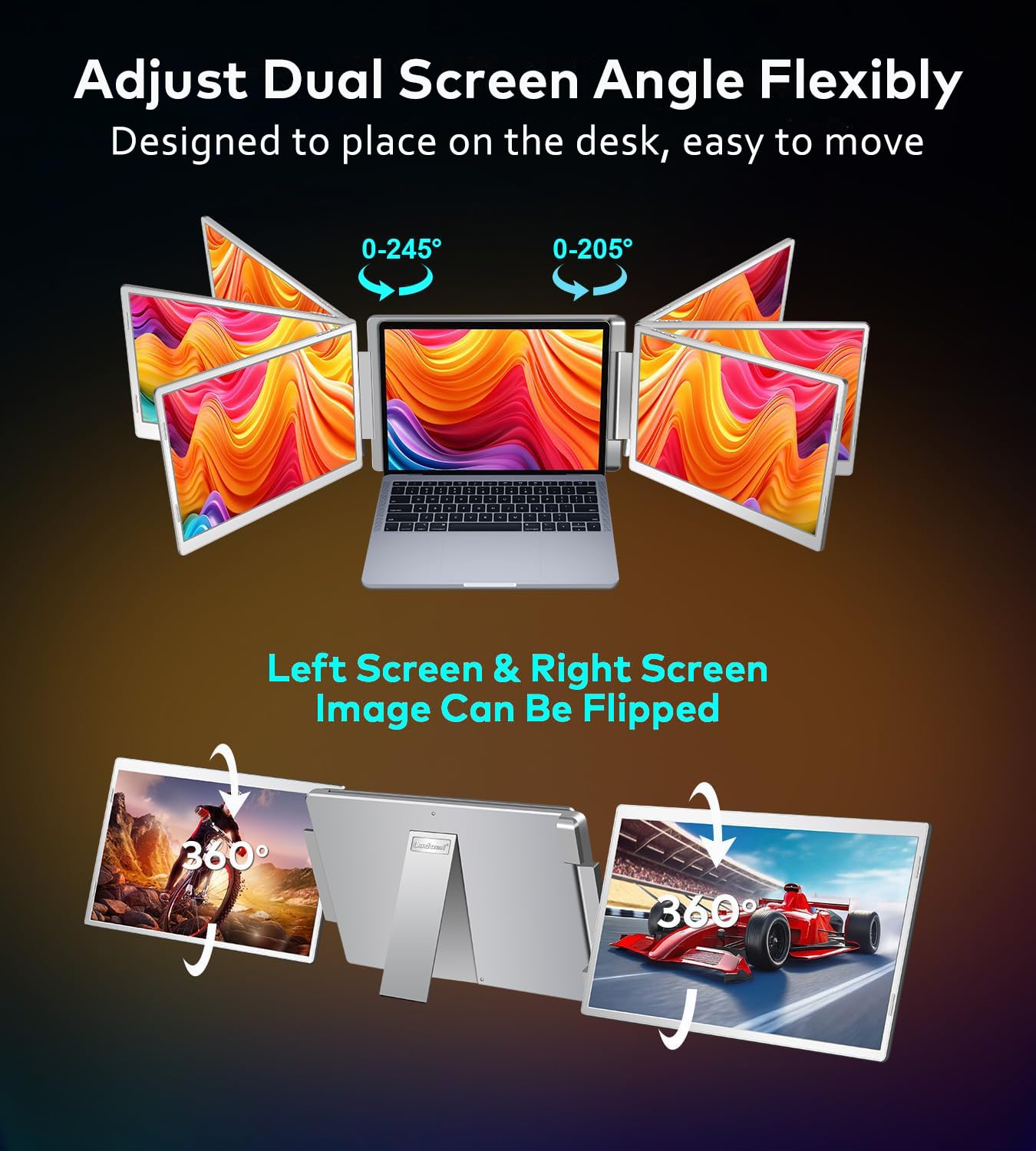 Amazon.co.jp: トリプルポータブル16インチFHD 1200P IPSノート