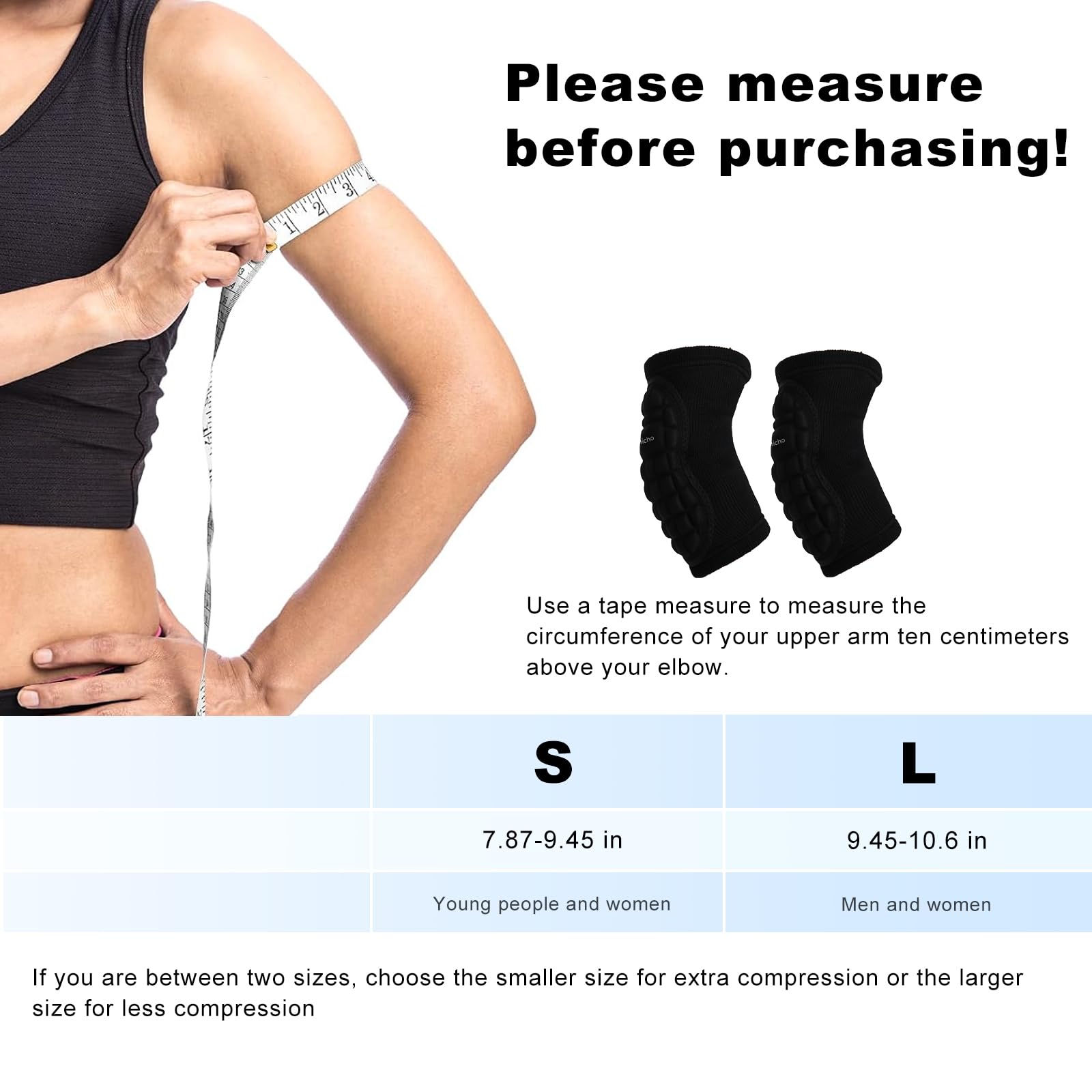 Lot de 2 coudières tactiques en éponge épaisses, protection contre les collisions, équipement de protection pour les sports de danse, coudières ou genoux, convient aux enfants, hommes et femmes