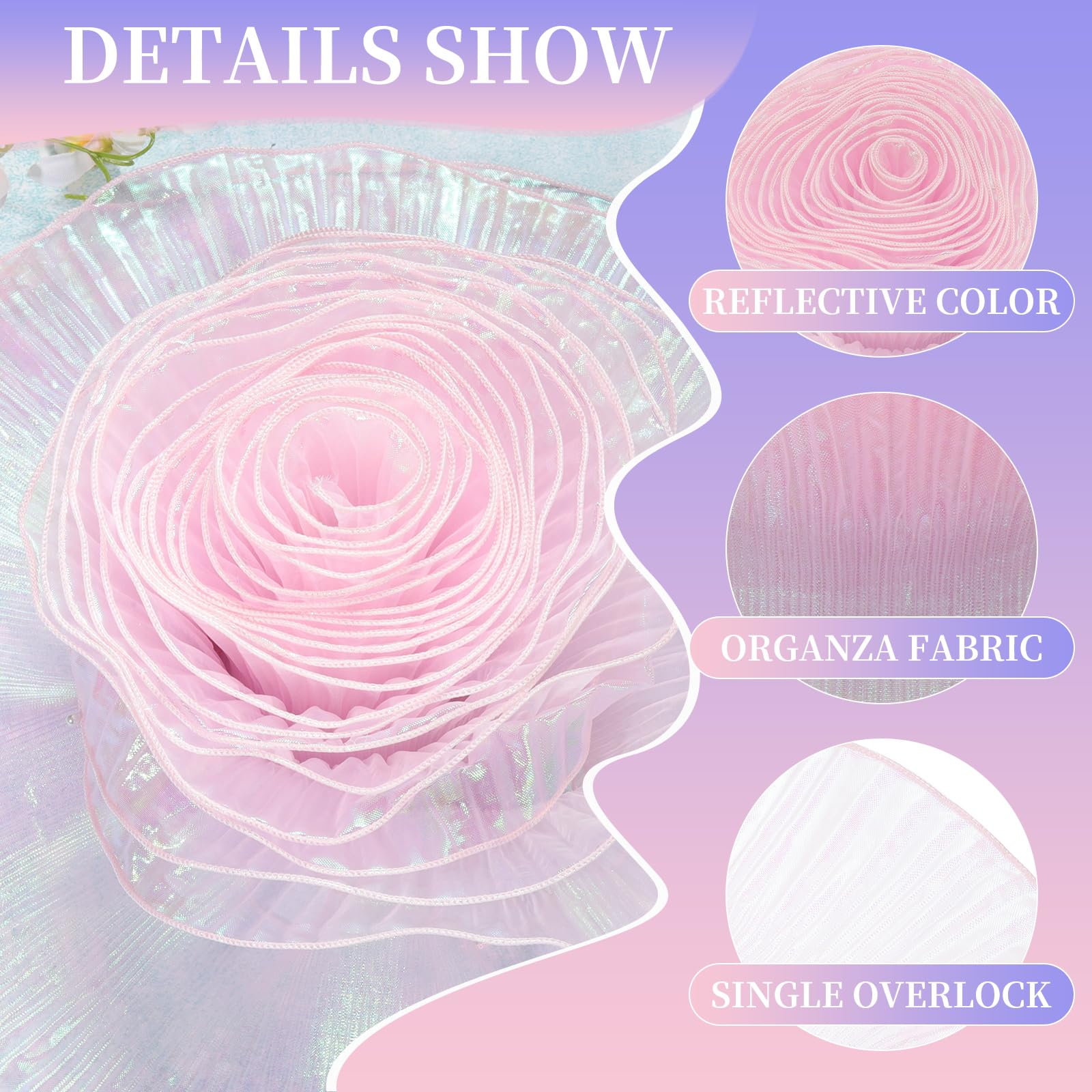 PATIKIL Ruffle Lace Trims - Image 3