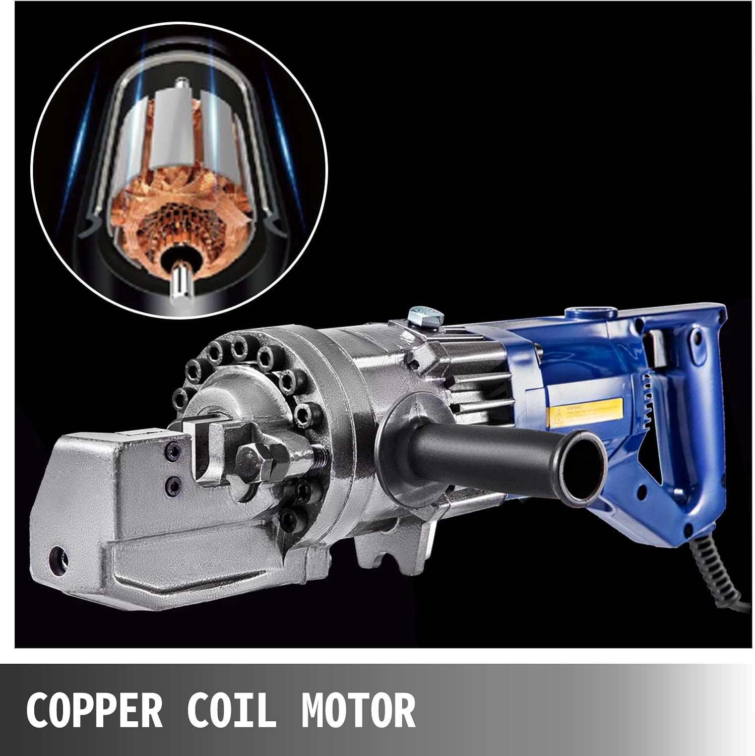 Best Deal BestEquip Portable Rebar Cutter 4-20mm Electric Hydraulic Rebar Cutter 1300W 110V with Replacement Jaw Blades NRC-20 Cutting Speed 3-3.5s Electric Steel Rope Cutting Tool