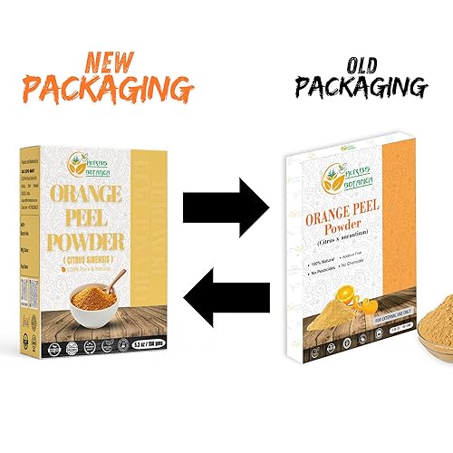 Miniatura 2 de Herbs Botanica Polvo de cáscara de naranja 100 % puro y natural para el cuidado de la piel, máscaras faciales, cuidado del cabello y uso culinario