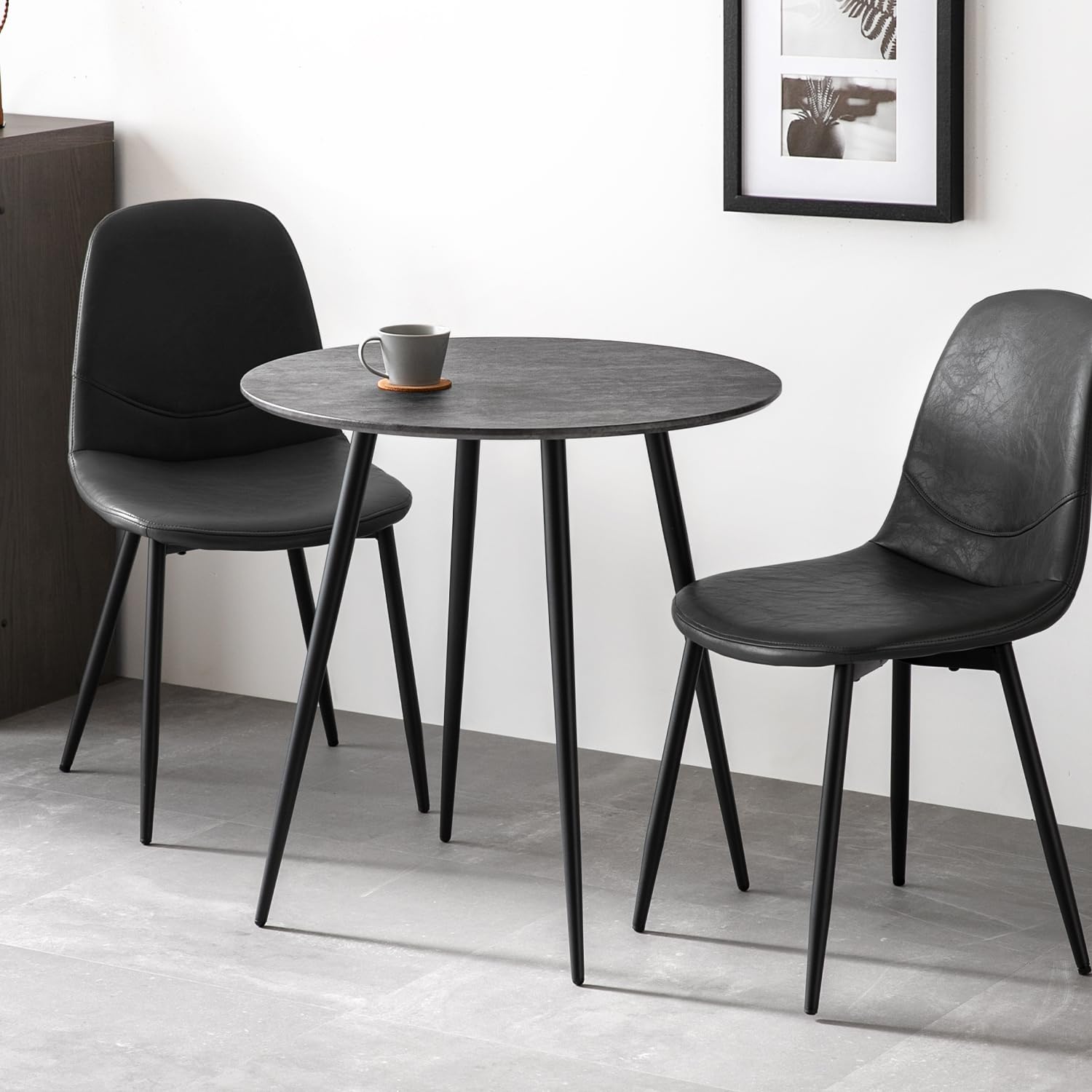 Amazon｜モダンデコ ダイニングテーブルセット 2人掛け ダイニング