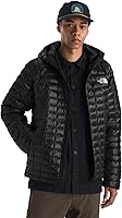 The North Face Men's Thermoball Hooded Jacket - Lightweight Synthetic Insulation, Wind & Water Resistant, Eco-Friendly